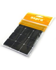 Podkładki filcowe czarne 28x28 - 12 sztuk w zestawie