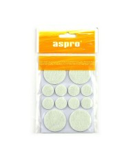 Podkładki filcowe 4szt. FI38 + 8szt. FI20 - Wysoka jakość!