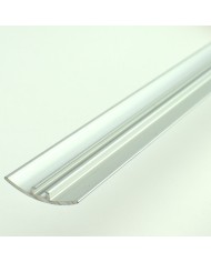 Listwa przypodłogowa aluminiowa srebrna 93cm - elegancja i trwałość