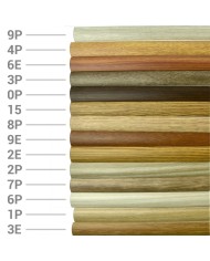 Listwa BORCK 30mm ALU Dąb Biały 6P 0.93m - Wysoka Jakość