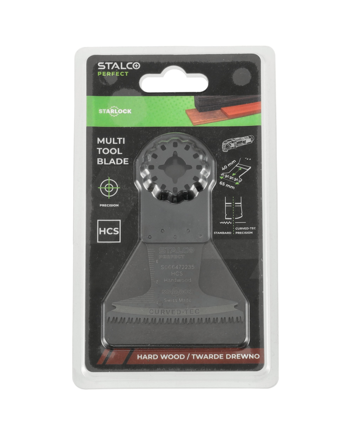 Brzeszczot HCS-DREWNO 65x40mm do cięcia wgłębnego - wysoka jakość Brzeszczot HCS-DREWNO 65x40mm do cięcia wgłębnego - wysoka jakość