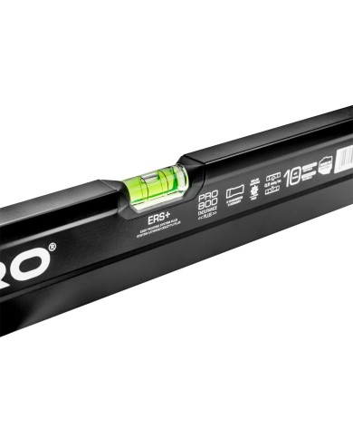 Poziomica czarna frez S800 180cm z uchwytami - Wysoka jakość! Poziomica czarna frez S800 180cm z uchwytami - Wysoka jakość!