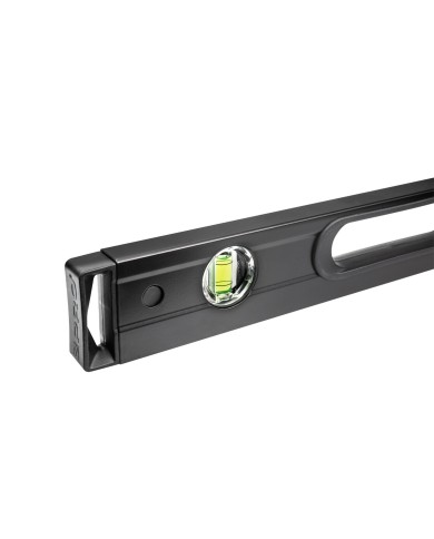 Poziomica czarna frez S800 180cm z uchwytami - Wysoka jakość! Poziomica czarna frez S800 180cm z uchwytami - Wysoka jakość!