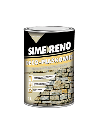DECO-piaskowiec 1L - Impregnat do ochrony powierzchni DECO-piaskowiec 1L - Impregnat do ochrony powierzchni