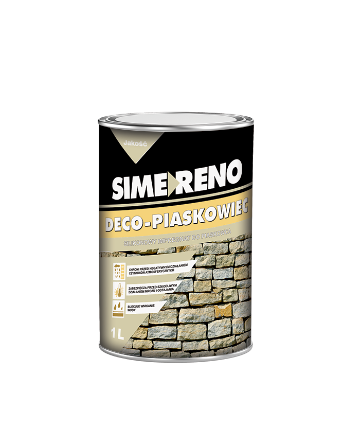 DECO-piaskowiec 1L - Impregnat do ochrony powierzchni DECO-piaskowiec 1L - Impregnat do ochrony powierzchni
