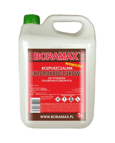 Rozpuszczalnik NITRO Boramax 5L - Farby i lakiery Rozpuszczalnik NITRO Boramax 5L - Farby i lakiery