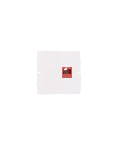 Gniazdo komputerowe RJ45 kat.5e Simon Basic Białe BMF51.02/11 Gniazdo komputerowe RJ45 kat.5e Simon Basic Białe BMF51.02/11