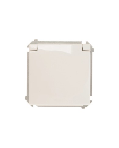 Gniazdo bryzgoszczelne Simon Basic 16A IP44 z klapką BMGZ1B.01/11 Gniazdo bryzgoszczelne Simon Basic 16A IP44 z klapką BMGZ1B.01/11
