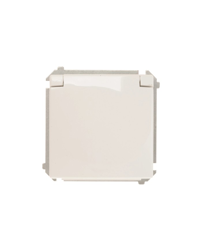 Gniazdo bryzgoszczelne Simon Basic 16A IP44 z klapką BMGZ1B.01/11 Gniazdo bryzgoszczelne Simon Basic 16A IP44 z klapką BMGZ1B.01/11
