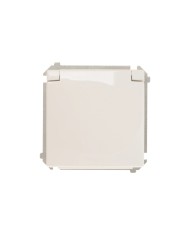 Gniazdo bryzgoszczelne Simon Basic 16A IP44 z klapką BMGZ1B.01/11 Gniazdo bryzgoszczelne Simon Basic 16A IP44 z klapką BMGZ1B.01/11