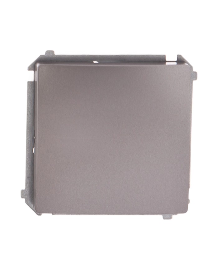 Simon Basic Łącznik jednobiegunowy, stal inox BMW1.01/21 Simon Basic Łącznik jednobiegunowy, stal inox BMW1.01/21