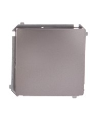 Simon Basic Łącznik jednobiegunowy, stal inox BMW1.01/21 Simon Basic Łącznik jednobiegunowy, stal inox BMW1.01/21