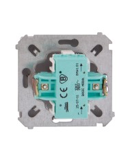 Simon Basic Łącznik jednobiegunowy, stal inox BMW1.01/21 Simon Basic Łącznik jednobiegunowy, stal inox BMW1.01/21