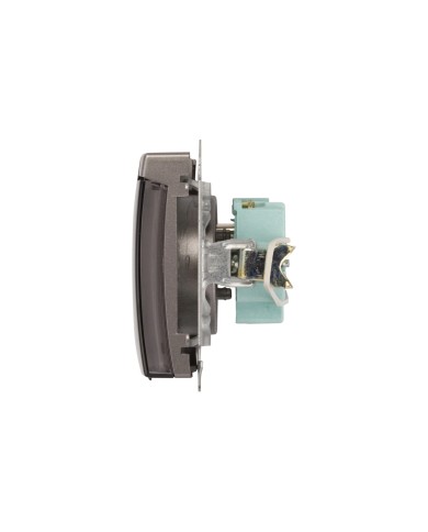 Gniazdo bryzgoszczelne Simon Basic IP44 stal inox - BMGZ1B.01/21a Gniazdo bryzgoszczelne Simon Basic IP44 stal inox - BMGZ1B.01/21a