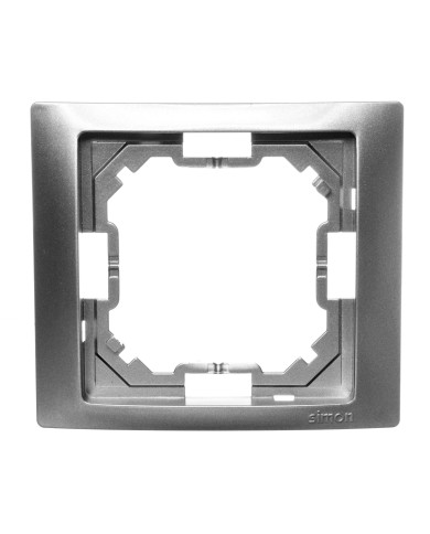 Simon Basic Neos Ramka pojedyncza stal inox BMRC1/21 - Kup teraz! Simon Basic Neos Ramka pojedyncza stal inox BMRC1/21 - Kup teraz!