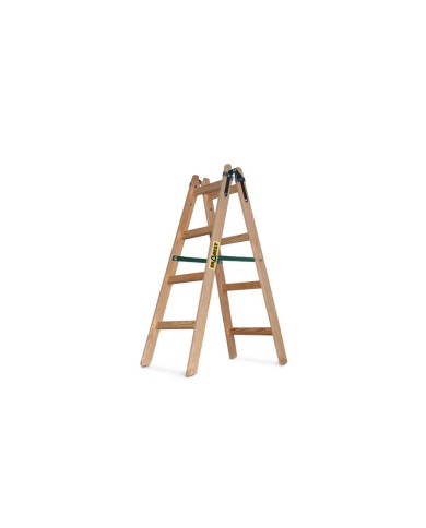 Drabina drewniana 124 cm 2x4 DRABEST - Solidność i styl Drabina drewniana 124 cm 2x4 DRABEST - Solidność i styl