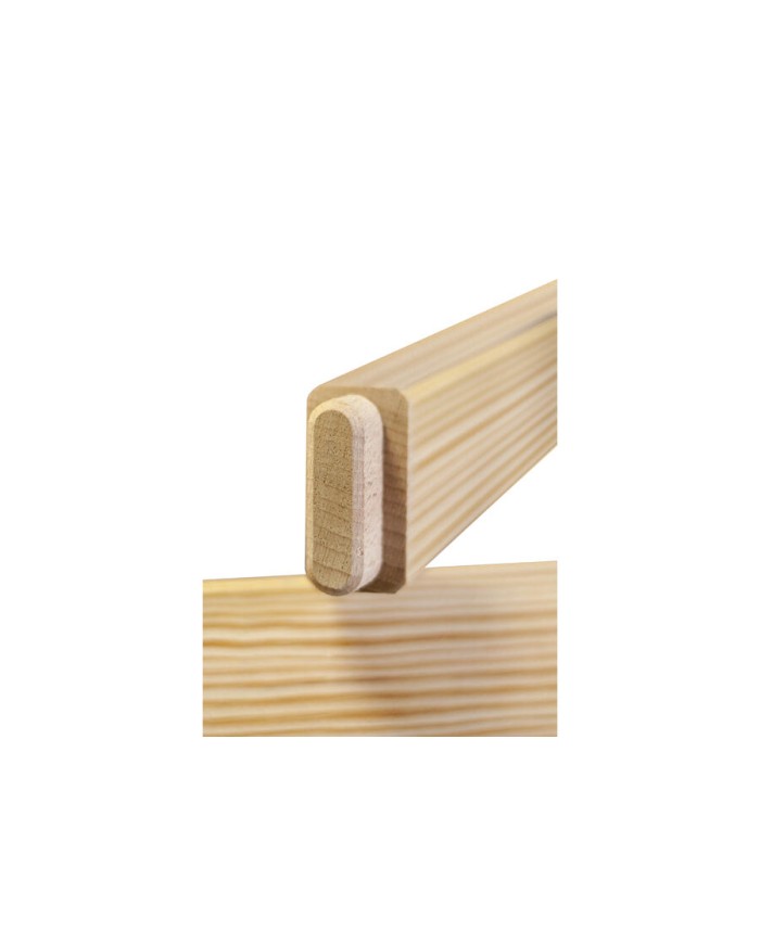 Drabina drewniana 124 cm 2x4 DRABEST - Solidność i styl