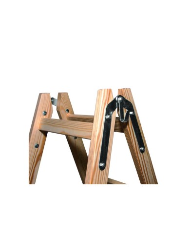 Drabina drewniana 211 cm 2x7 DRABEST - Wytrzymałość i styl