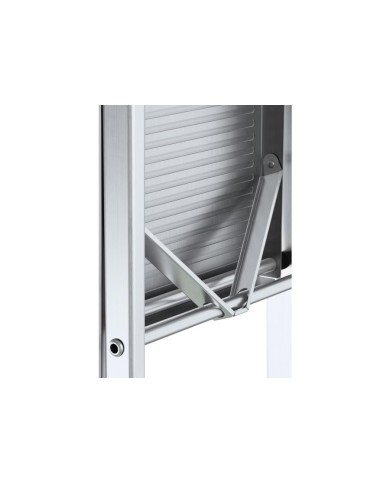Drabina aluminiowa 8-stopniowa - idealna do domu i ogrodu Drabina aluminiowa 8-stopniowa - idealna do domu i ogrodu