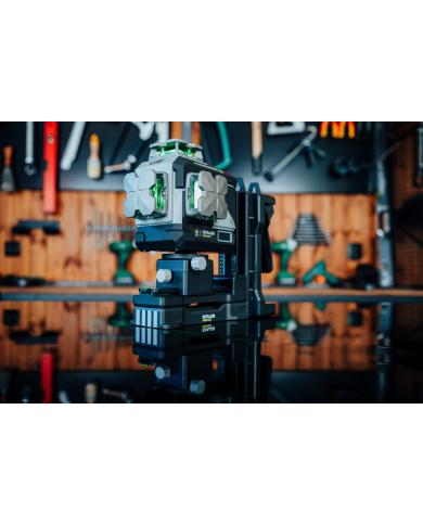 Laser krzyżowy 3D LLP3DG zielony - Precyzyjne pomiary budowlane Laser krzyżowy 3D LLP3DG zielony - Precyzyjne pomiary budowlane