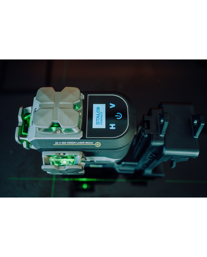 Laser krzyżowy 3D LLP3DG zielony - Precyzyjne pomiary budowlane Laser krzyżowy 3D LLP3DG zielony - Precyzyjne pomiary budowlane