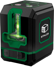Laser krzyżowy LLS1XG zielony STALCO - precyzyjne pomiary