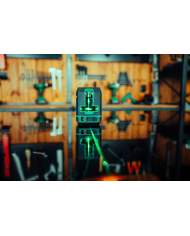 Laser krzyżowy LLS1XG zielony STALCO - precyzyjne pomiary