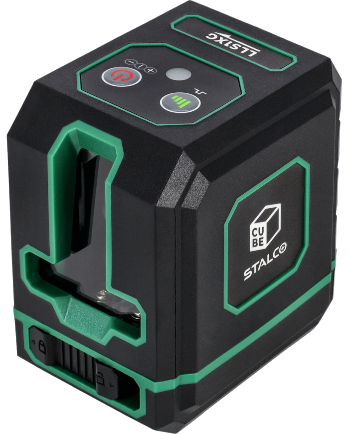 Laser krzyżowy LLS1XG zielony STALCO - precyzyjne pomiary