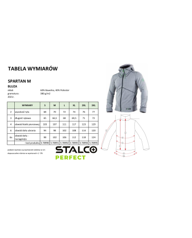 Bluza z kapturem męska "Spartan" XL - styl i komfort Bluza z kapturem męska "Spartan" XL - styl i komfort