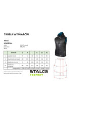 Kamizelka pikowana z kapturem "Vest" rozmiar L - modny wybór Kamizelka pikowana z kapturem "Vest" rozmiar L - modny wybór