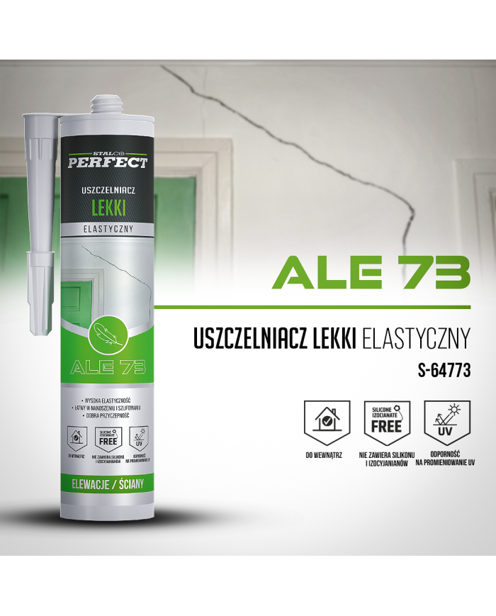 Uszczelniacz Lekki Elastyczny 73 - 280ML | Wysoka Jakość i Trwałość Uszczelniacz Lekki Elastyczny 73 - 280ML | Wysoka Jakość i Trwałość