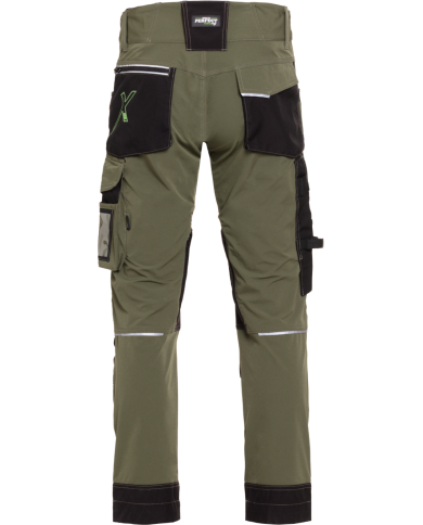 Spodnie robocze do pasa oliwka "XL-56" - wygoda i jakość