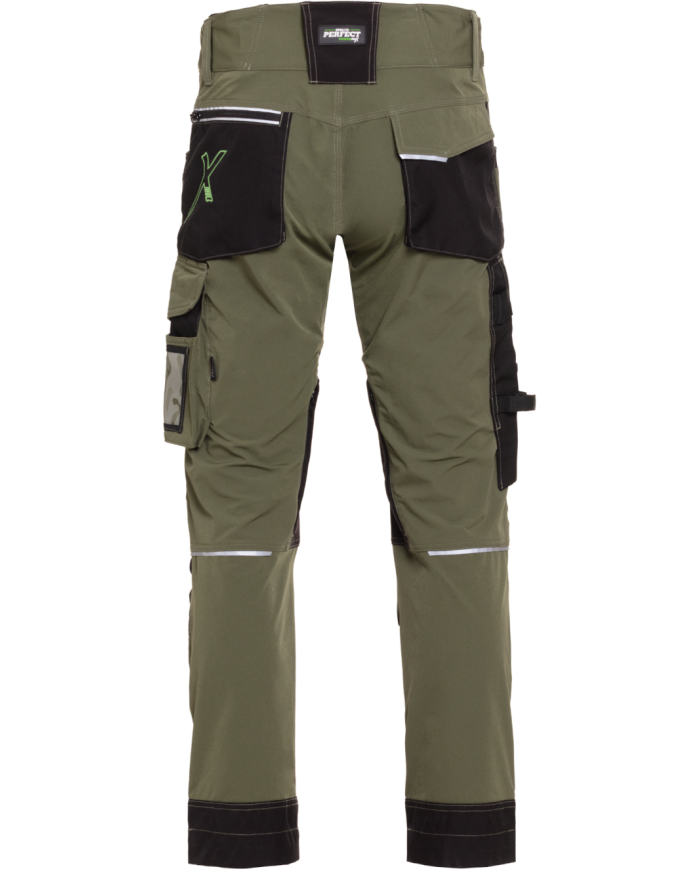 Spodnie robocze do pasa oliwka "XL-56" - wygoda i jakość