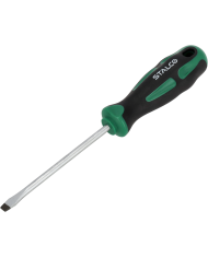 Wkrętak płaski STALCO 5x100 mm CrV - Wysoka jakość i trwałość Wkrętak płaski STALCO 5x100 mm CrV - Wysoka jakość i trwałość