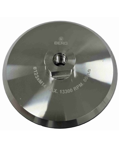 BERG aluminiowy adapter 125mm do dysków czepnych - wysoka jakość BERG aluminiowy adapter 125mm do dysków czepnych - wysoka jakość