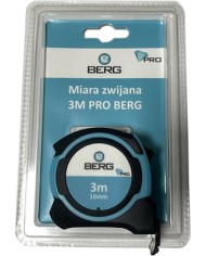 Miara zwijana BERG 3m PRO - Precyzyjne pomiary w każdej sytuacji Miara zwijana BERG 3m PRO - Precyzyjne pomiary w każdej sytuacji