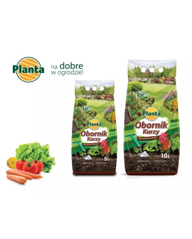 Obornik organiczny kurzy Planta 10L - naturalny nawóz do roślin Obornik organiczny kurzy Planta 10L - naturalny nawóz do roślin