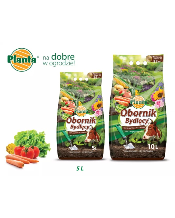 Nawóz BIO Planta 10l - Obornik bydlęcy dla zdrowych roślin Nawóz BIO Planta 10l - Obornik bydlęcy dla zdrowych roślin