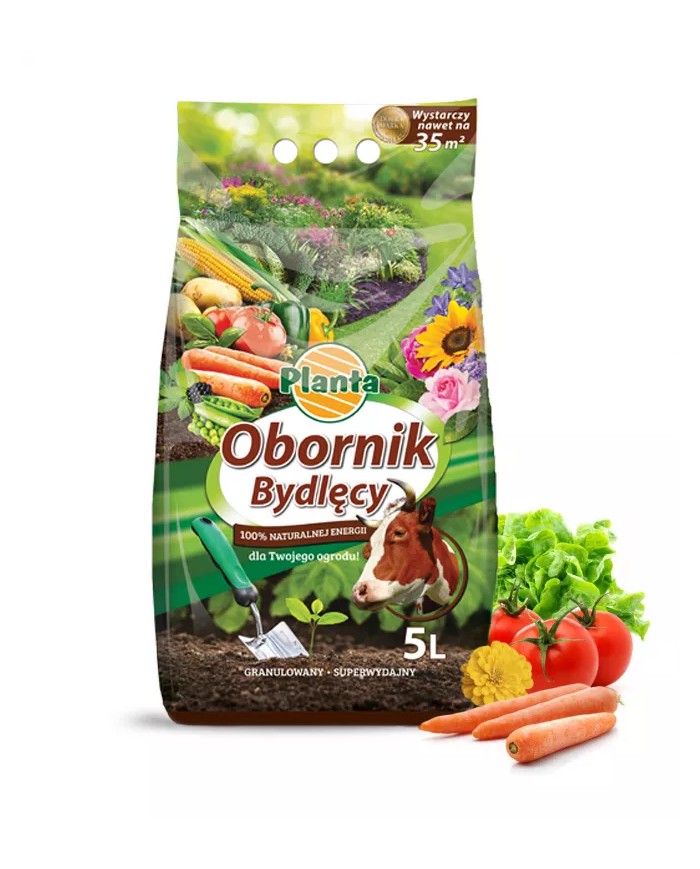 Nawóz BIO Planta 5l - Obornik bydlęcy dla zdrowych roślin
