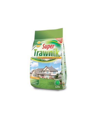 Mieszanka gazonowa SUPER TRAWNIK 5 kg - idealna do trawnika Mieszanka gazonowa SUPER TRAWNIK 5 kg - idealna do trawnika