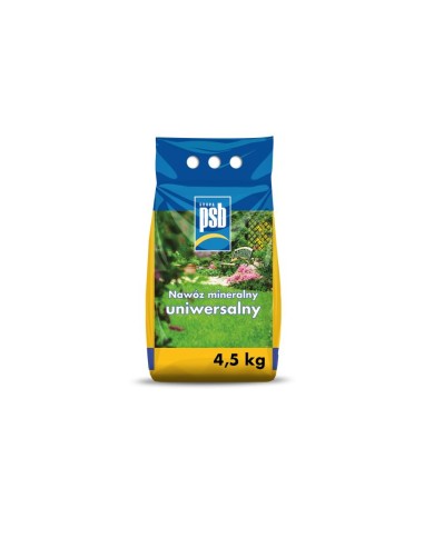 Nawóz granulat uniwersalny PSB 4,5kg - skuteczna pielęgnacja roślin Nawóz granulat uniwersalny PSB 4,5kg - skuteczna pielęgnacja roślin