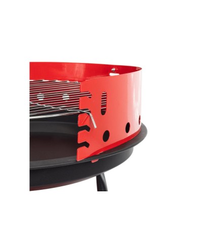 Grill węglowy okrągły 40 cm - idealny do ogrodu i na taras Grill węglowy okrągły 40 cm - idealny do ogrodu i na taras