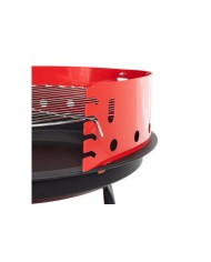 Grill węglowy okrągły 40 cm - idealny do ogrodu i na taras Grill węglowy okrągły 40 cm - idealny do ogrodu i na taras
