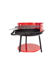 Grill węglowy okrągły 40 cm - idealny do ogrodu i na taras Grill węglowy okrągły 40 cm - idealny do ogrodu i na taras