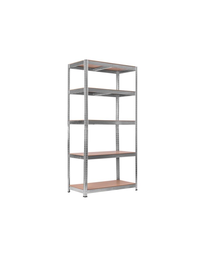 Regał metalowy 180x90x40 cm z 5 półkami - Solidna konstrukcja Regał metalowy 180x90x40 cm z 5 półkami - Solidna konstrukcja