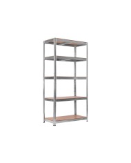 Regał metalowy 180x90x40 cm z 5 półkami - Solidna konstrukcja Regał metalowy 180x90x40 cm z 5 półkami - Solidna konstrukcja
