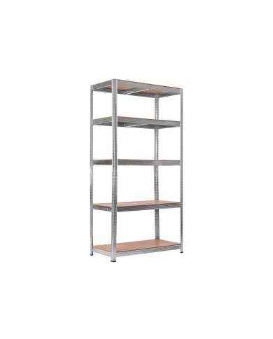 Regał metalowy ocynkowany 5 półek 180x80x30 cm - Wytrzymałość i Styl Regał metalowy ocynkowany 5 półek 180x80x30 cm - Wytrzymałość i Styl