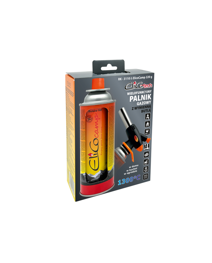 Palnik ELICO RK-3110 A12 z gazem - Wydajność i niezawodność Palnik ELICO RK-3110 A12 z gazem - Wydajność i niezawodność