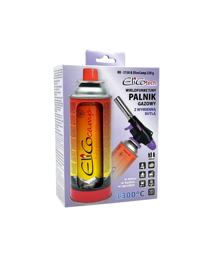 Palnik ELICO RK-3013 A12 z gazem - Wydajność i niezawodność Palnik ELICO RK-3013 A12 z gazem - Wydajność i niezawodność
