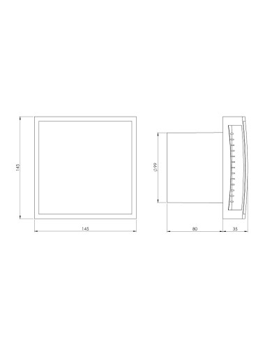 Wentylator 100 Zwykły Inox - Wydajność i Styl w Twoim Domu Wentylator 100 Zwykły Inox - Wydajność i Styl w Twoim Domu